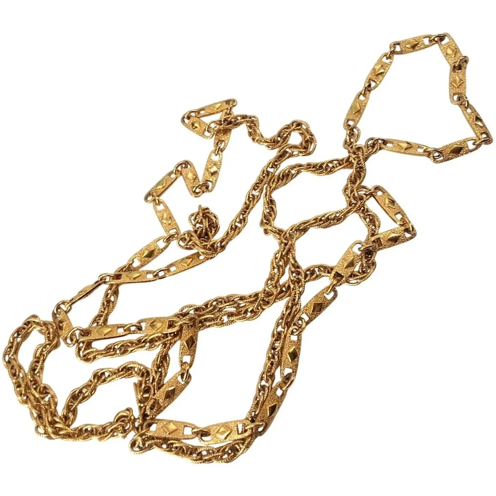 Monet Vintage Gold Tone 60
